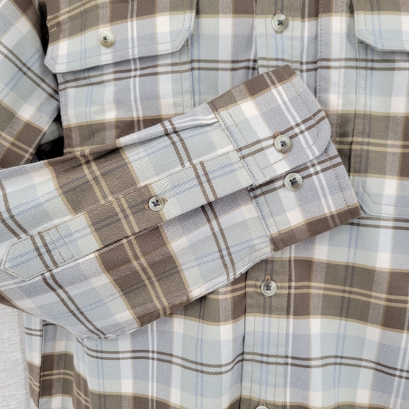 Poncho medium flannel long sleeve - Picture 2 of 14